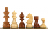 German Staunton Acacia/Boxwood chess pieces 3''